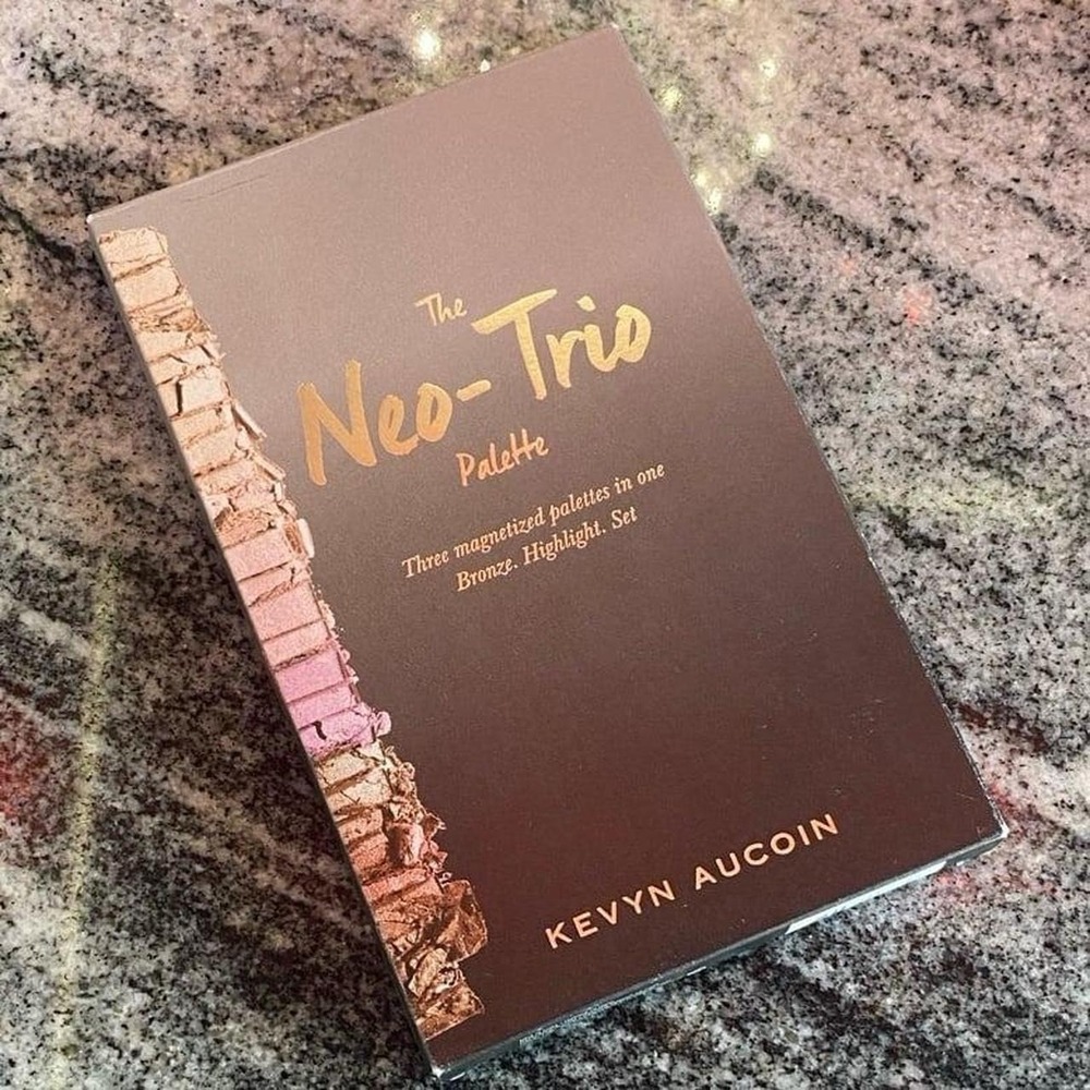 Kevyn Aucoin Neo Trio Palette bronze highlight set limited edition NIB!
